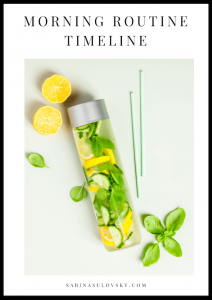 good morning routine cover